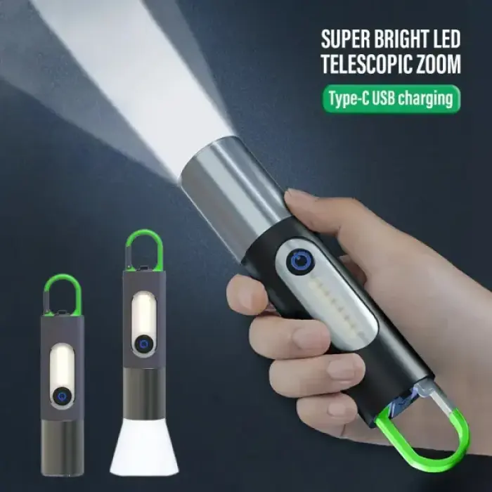 Digital Thunder XST-836, Rechargeable Waterproof Torch FlashLight