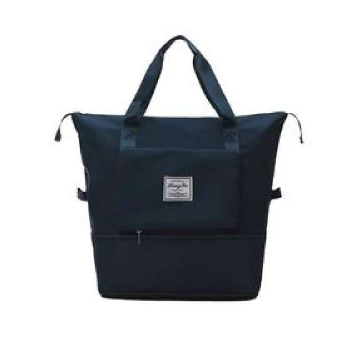 Super Large Capacity Folding Travel Bag (Blue Color)